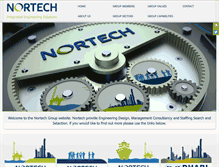 Tablet Screenshot of nortech-group.com